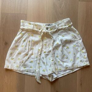 Hollister Lemon Print Shorts
